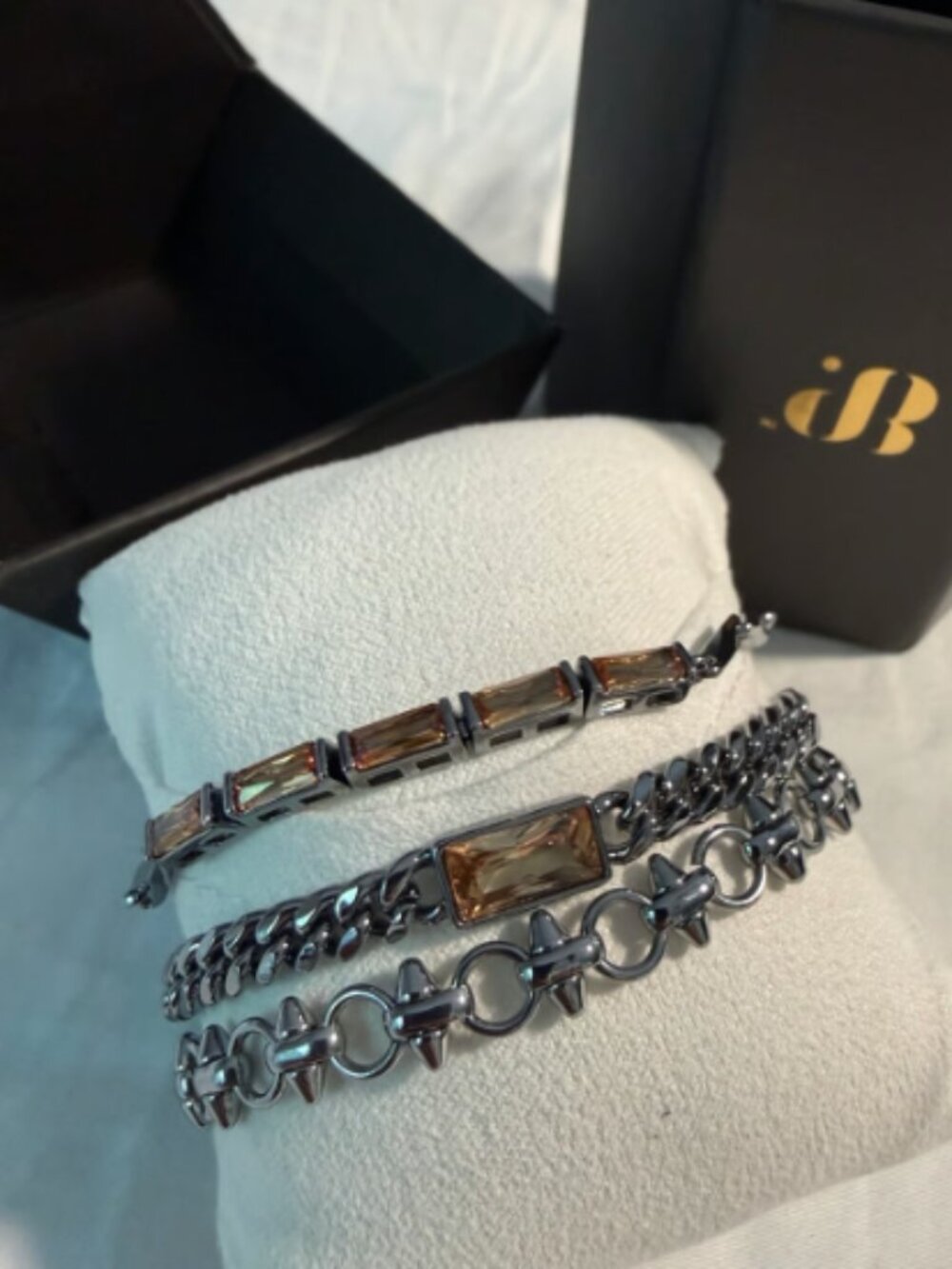 BP RBP8080 Edgy Perfection bracelet luxe layers